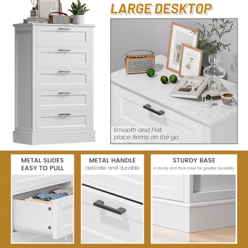 White Dresser for Bedroom