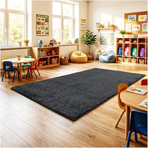 Soft & Colorful 6' x 6' Kids Classroom Area Rug