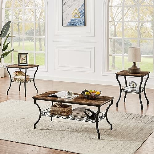 3 Pieces Living Room Table Sets (3 Count)