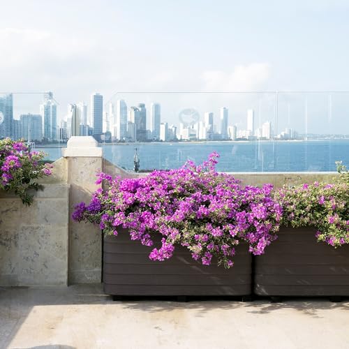 Slat Medium Rectangular Planter Box for All