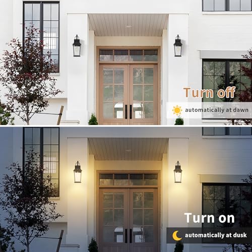 Dusk to Dawn Outdoor Wall Sconce