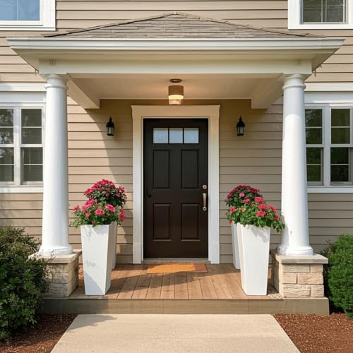 27 Inch Tall Planters Set of 2 (2 Count)