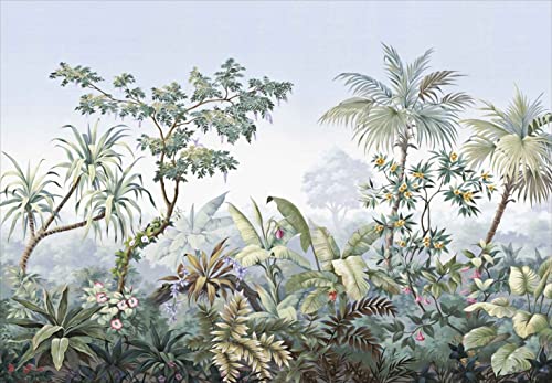 Tropical Banana Leaf Wallpaper Green Plant (56.25 Sq Ft)