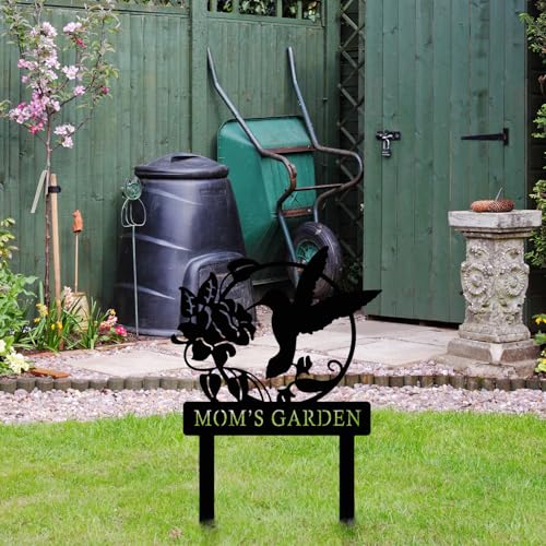 Personalized Metal Sign with Stake