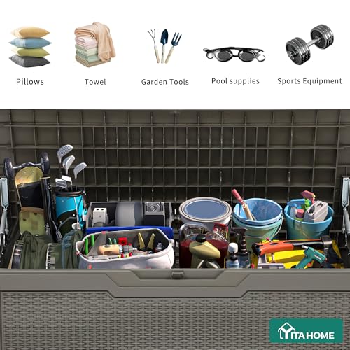 80 Gallon Resin Deck Box