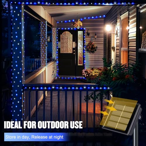2 Pack Solar Fairy Lights (66 Foot)