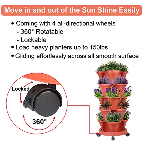 Vertical Planter Tower (2 Count)