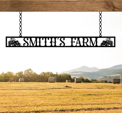 Custom Family Name Farmhouse Signs