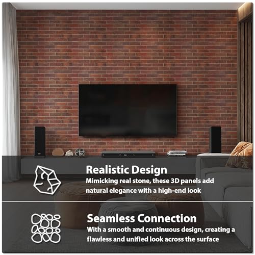Sample 3D Faux Brick Wall Panel