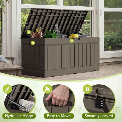78 Gallon Deck Box