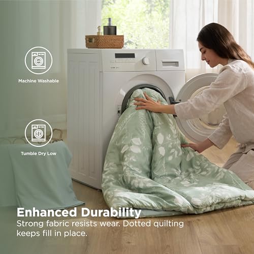 Floral Sage Green Comforter Set