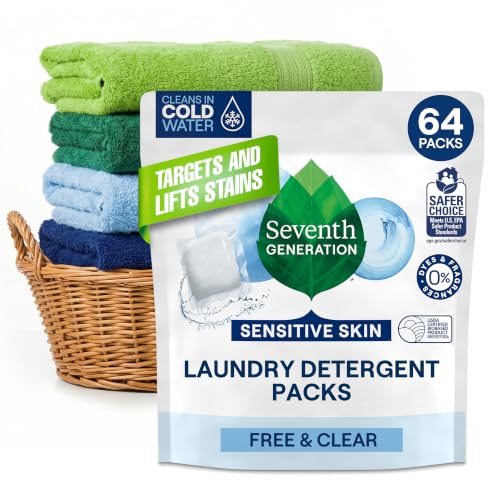 Laundry Detergent Packs (64 Count)