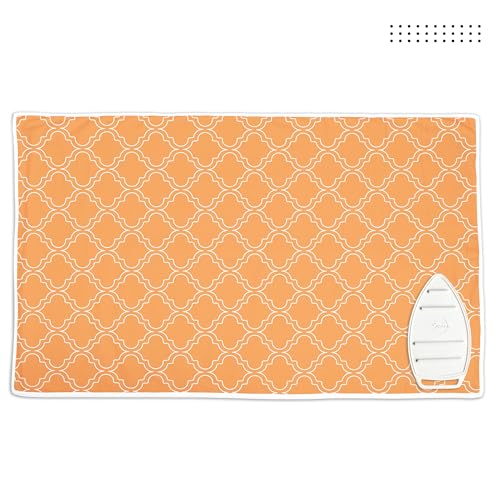 Ironing Mat Heat Resistant Pad 48"x28" Peach Tiles