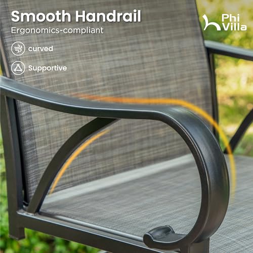 Bar Height Patio Table and Chairs 3 Piece (3 Count)
