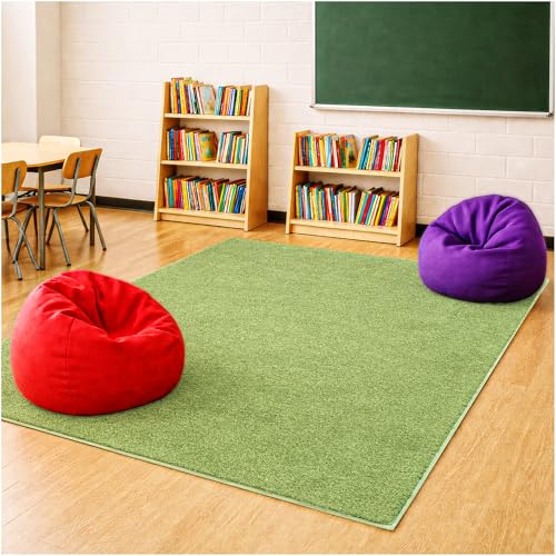 Soft & Colorful 12' x 15' Kids Classroom Area Rug