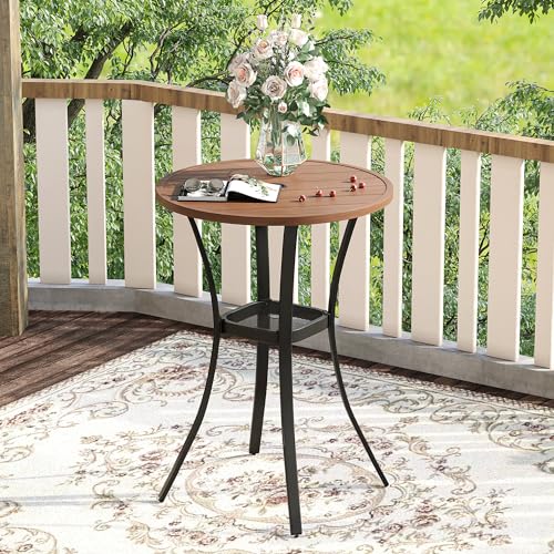 28" Round Outdoor Bar Table