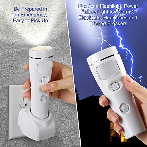 4 Pack 4 in 1 LED Emergency Lights for Home Power Failure (4 Count)