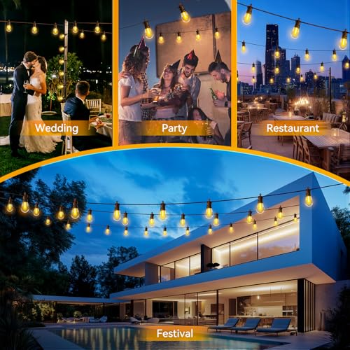 Outdoor String Lights Patio LED