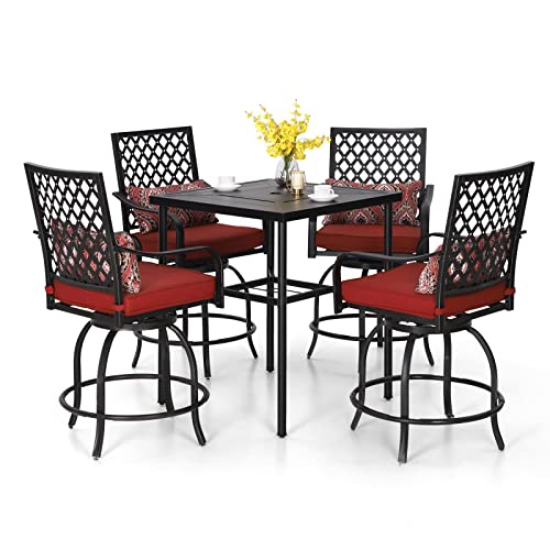 5 Piece Patio Dining Set Bar Height (5 Count)