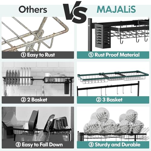 2 Tier Extra Large Stainless Steel Over The Sink Dish Drying Rack