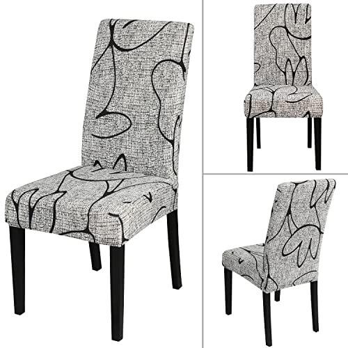 Pattern Chair Covers for Dining Chairs