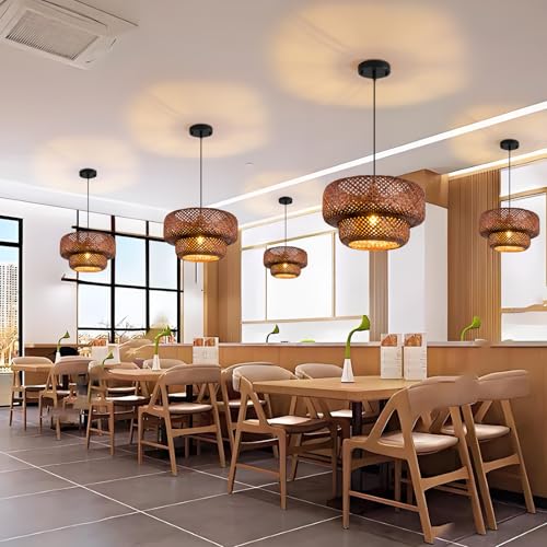 TeruTeru Ji Kaikang Bamboo Pendant Light