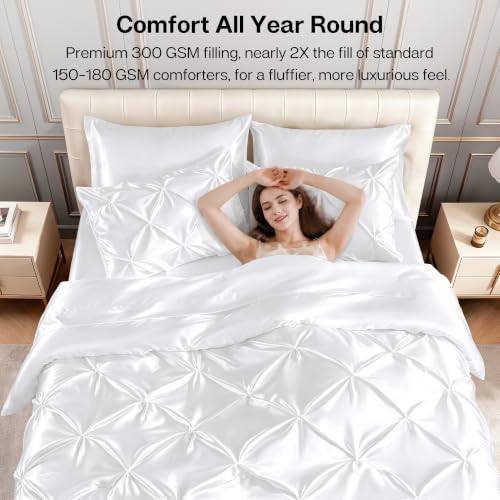 Satin California King Comforter Set