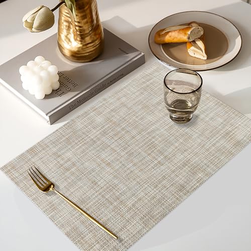 Vinyl Placemats Set of 8 (4 Count)