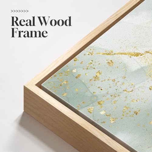 Framed Sage Green Abstract Wall Art for Bedroom (3 Count)