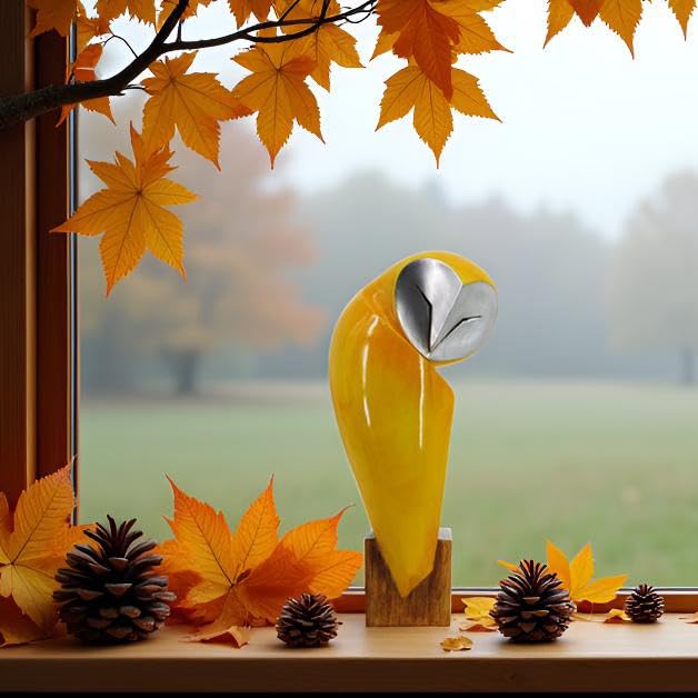 15 Inch Owl Statue