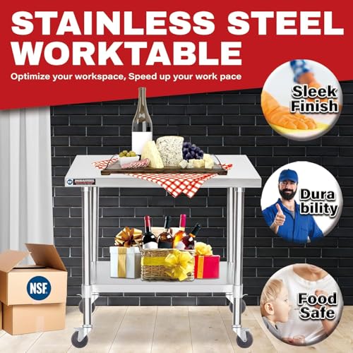 24x36 NSF Stainless Steel Cart