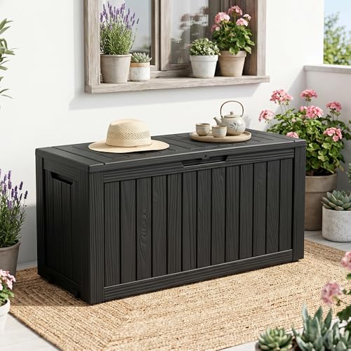 75 Gallon Resin Deck Box