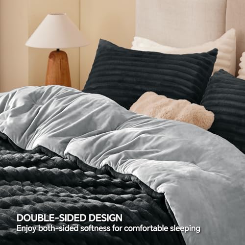 Fleece California King Comforter Set