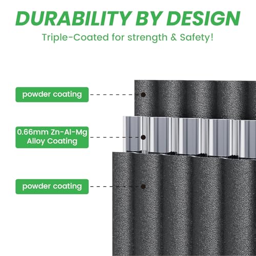8x2 Galvanized Raised Garden Bed