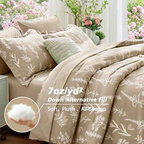 Taupe Full Comforter Set
