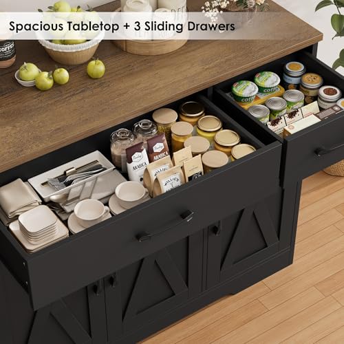 Kitchen Buffet Sideboard Storage Cabinet