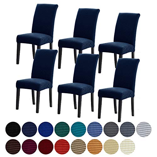 Stretch Chair Covers for Dining Room Set of 6