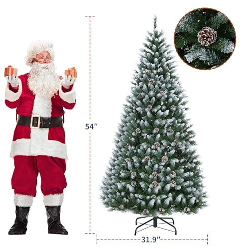 4.5FT Pre Lit Artificial Christmas Tree
