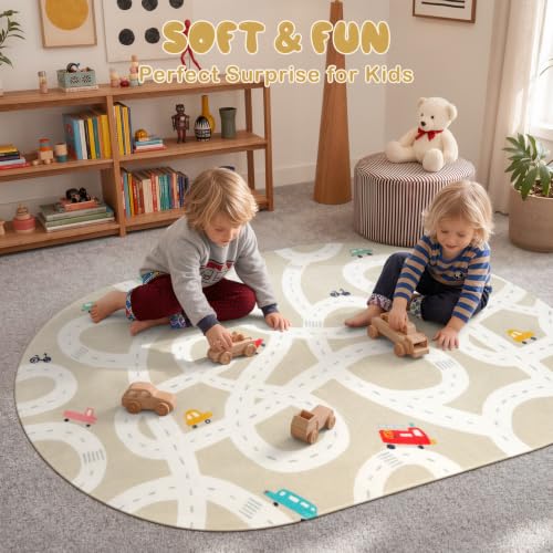 Large Kids Rug for Playroom