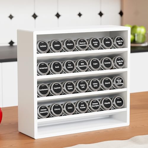 4 Tier Spice Rack Organizer for Cabinet
