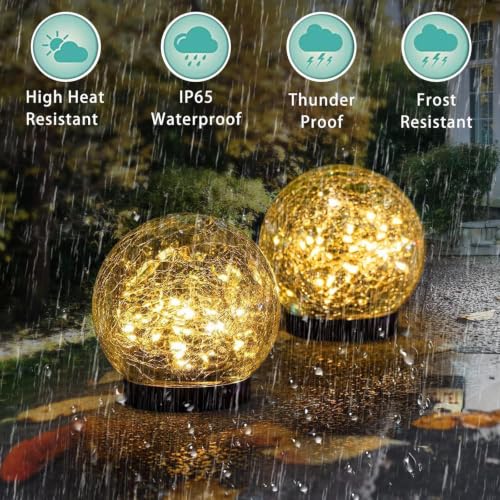 12 Pack 3.9" Solar Garden Lights Outdoor Waterproof