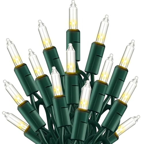 Warm White Christmas Lights Outdoor (21 Foot)