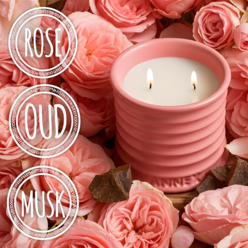 Rose & Oud Luxury Scented Candle
