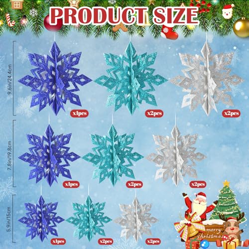 Christmas Hanging Snowflakes Decorations
