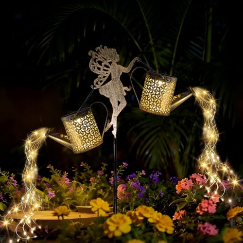 Solar Watering Can Light