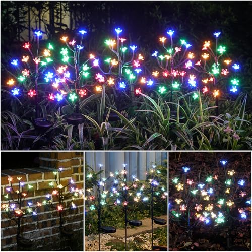 8 Pack Solar Lights Outdoor Waterproof (8 Count)