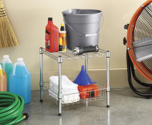 2 Tier Metal Storage Shelves