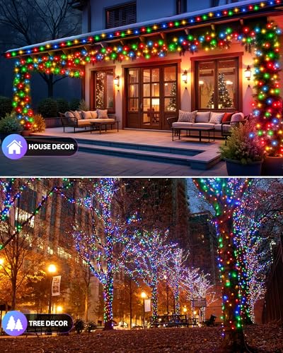 2 Pack Solar String Lights Outdoor (2 Count)