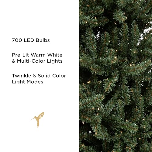 7 ft Pre Lit Blue Spruce Christmas Tree