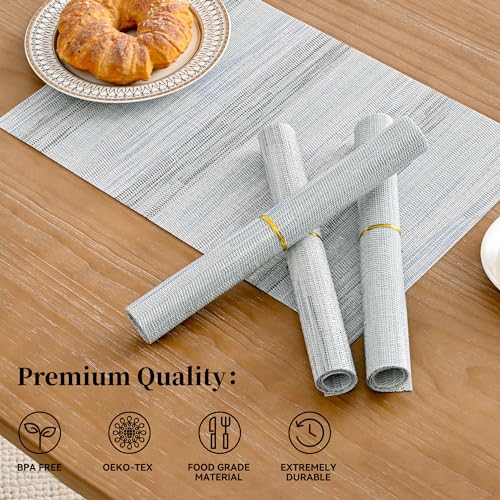 LightSteel Blue Placemats Set of 6 (6 Count)